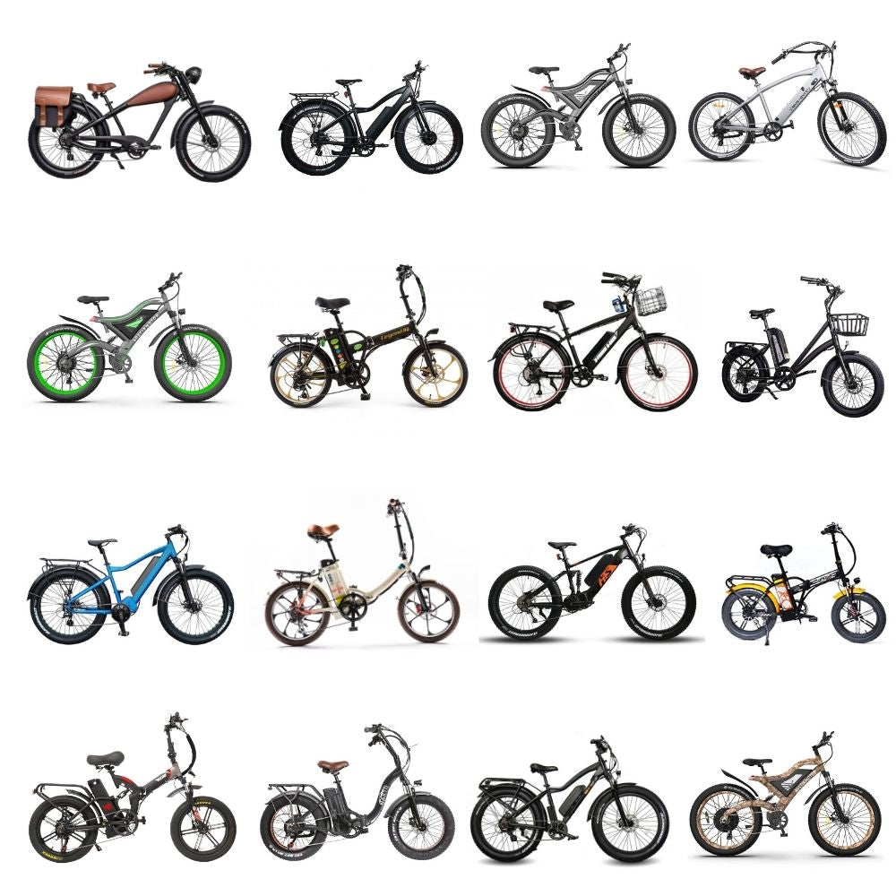 different electric bike styles