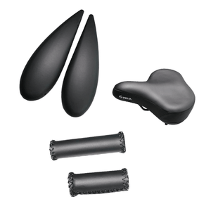 Revi-Cheetah-Replacement-Tank-Cover-Seat-Handlebar-Grip-Accessories-Revi-Bikes-Black-Tank-Cover-Black-Seat-Black-Grips-2