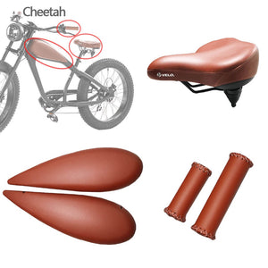 Revi-Cheetah-Replacement-Tank-Cover-Seat-Handlebar-Grip-Accessories-Revi-Bikes-Tan-Tank-Cover-Tan-Seat-Tan-Grips-3