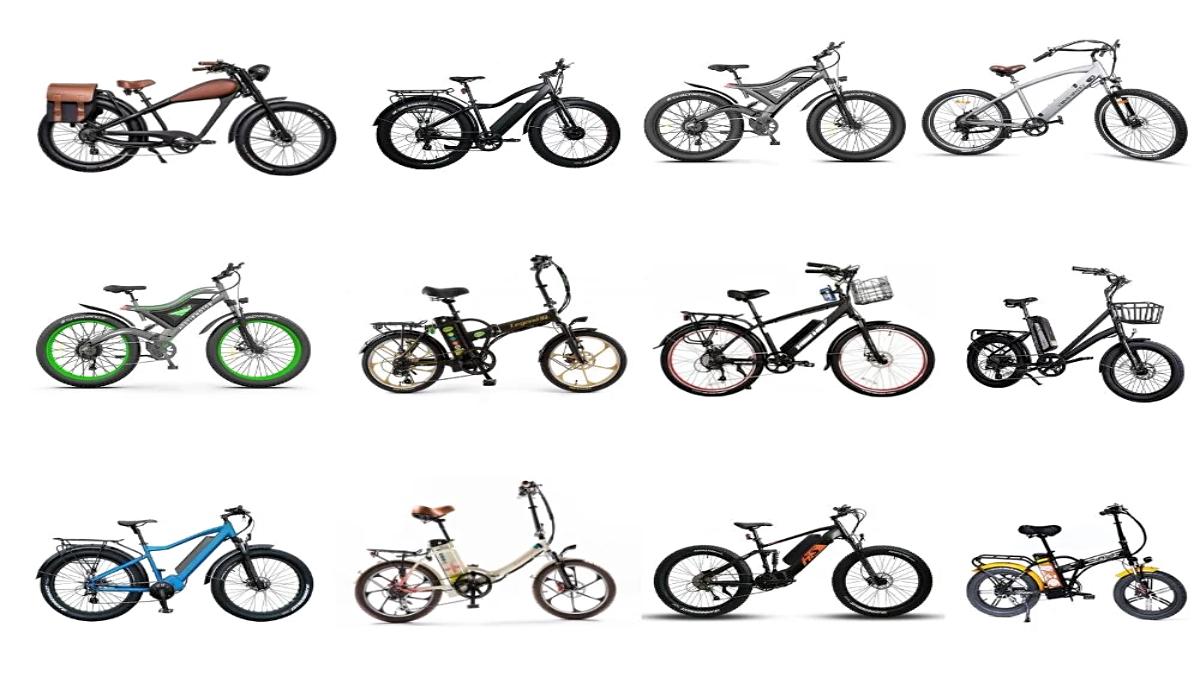 different electric bike styles