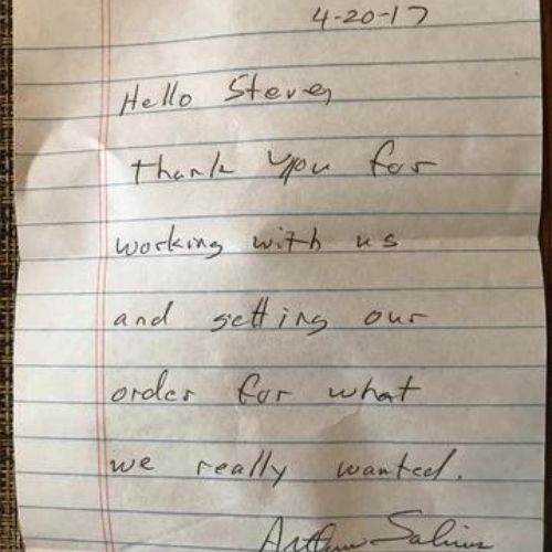 ReallyGoodEbikes Customer Letters