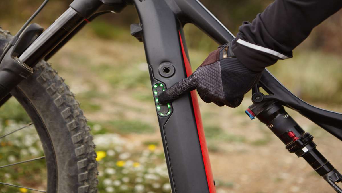 Electric bike frame