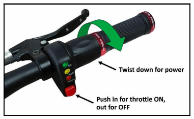 Class 2 Throttle Only (No Pedal Assist)-Really Good eBikes