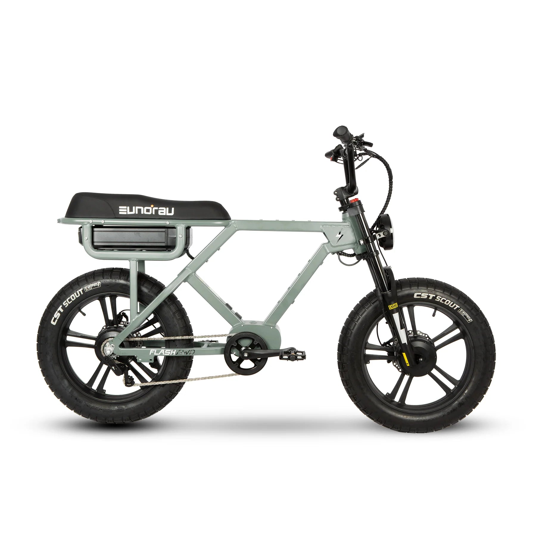 Eunorau Flash AWD 1.0 Duel Motor 1500W 52V/16Ah Fat Tire eBike
