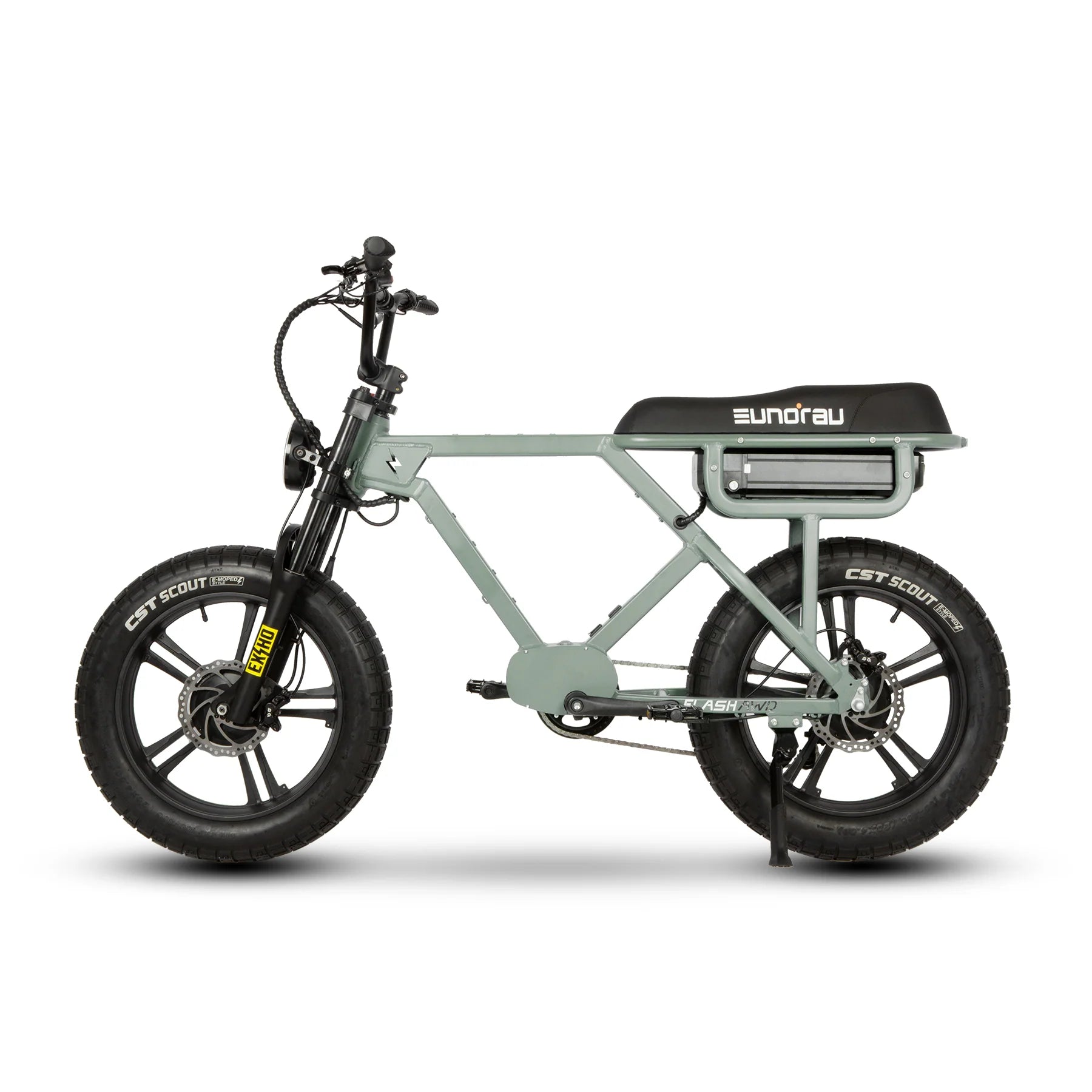 Eunorau Flash AWD 1.0 Duel Motor 1500W 52V/16Ah Fat Tire eBike