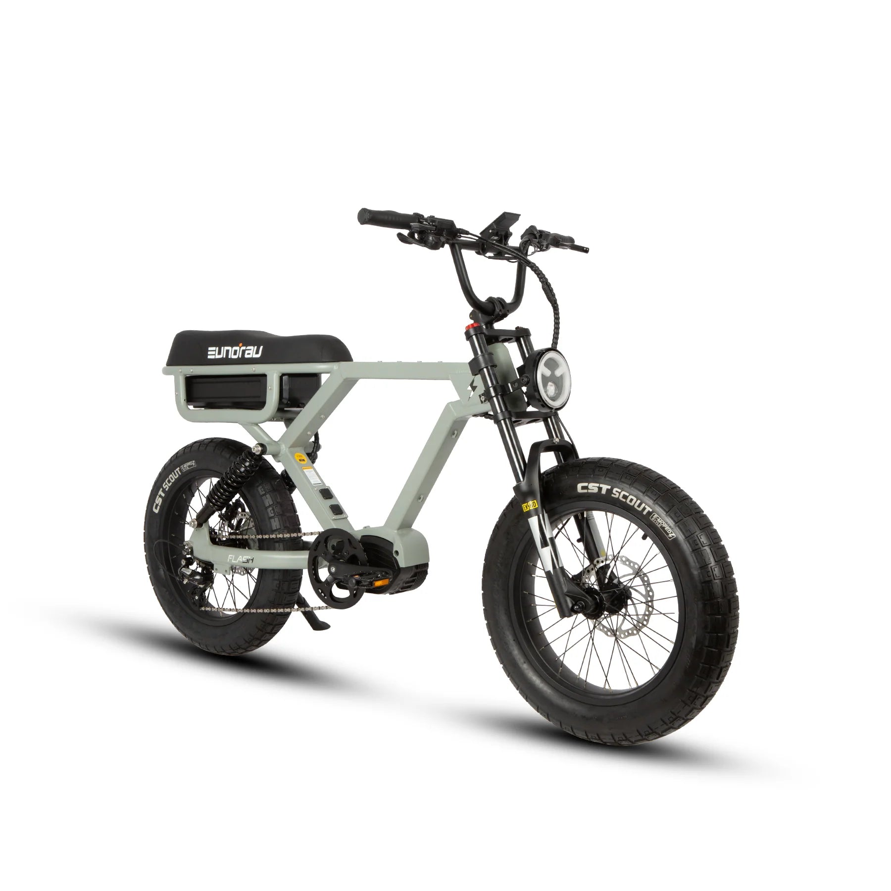 Eunorau Flash 2.0 Mid Drive 1000W 52V/16Ah Fat Tire eBike