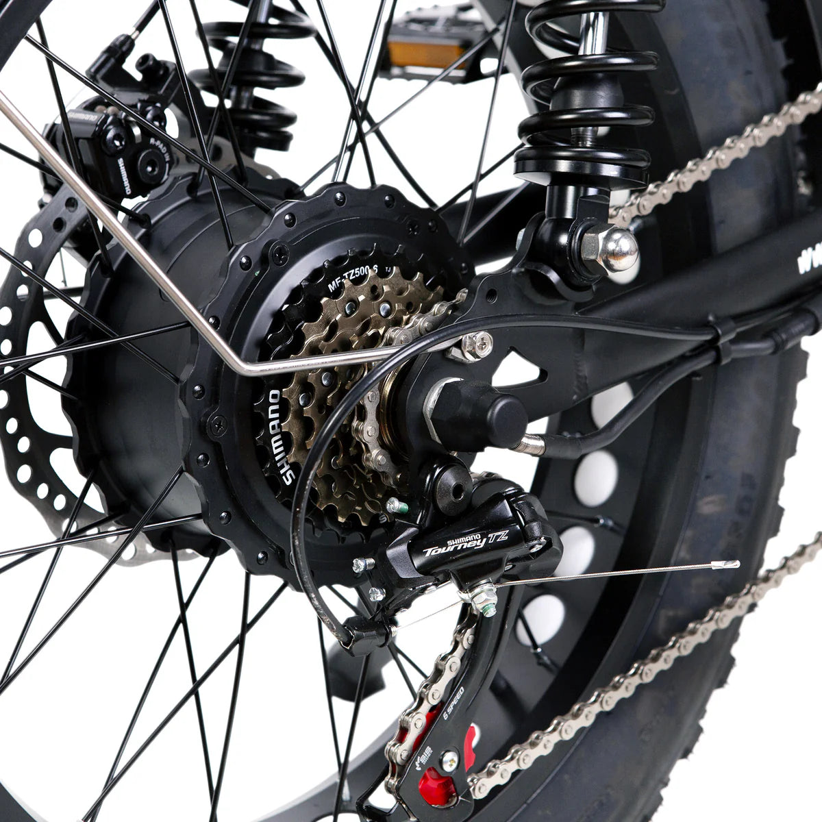 Nakto Fat Tire F2 - F2 Plus Super Cruiser Electric Mountain Bike