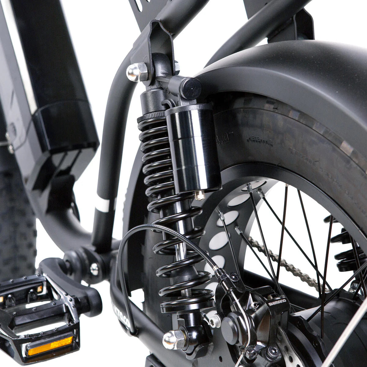 Nakto Fat Tire F2 - F2 Plus Super Cruiser Electric Mountain Bike