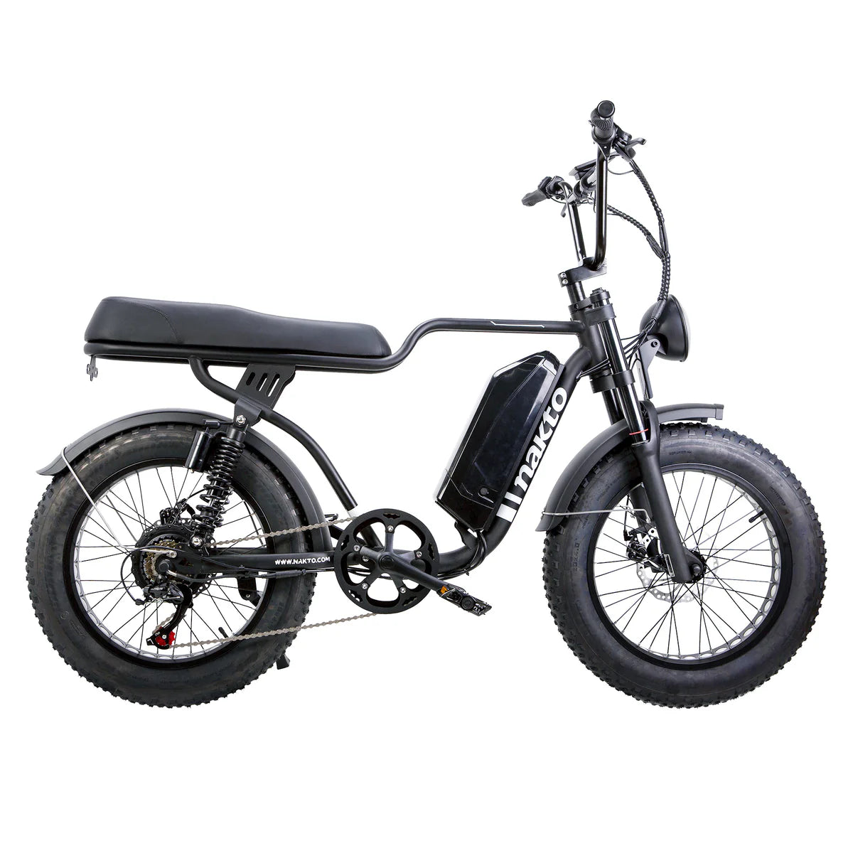 Nakto Fat Tire F2 - F2 Plus Super Cruiser Electric Mountain Bike