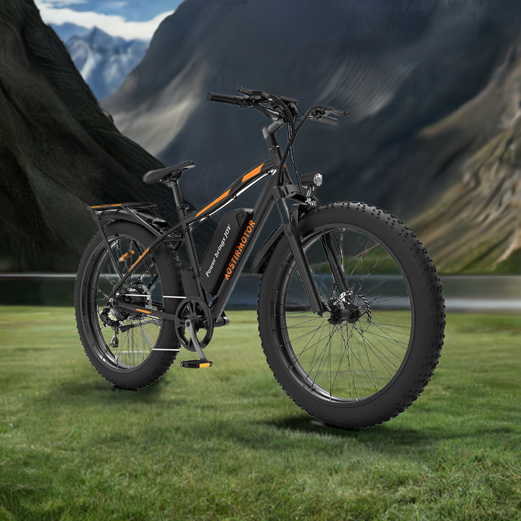 Aostirmotor S07-B/E/F 750W Fat Tire Electric Mountain Bikes