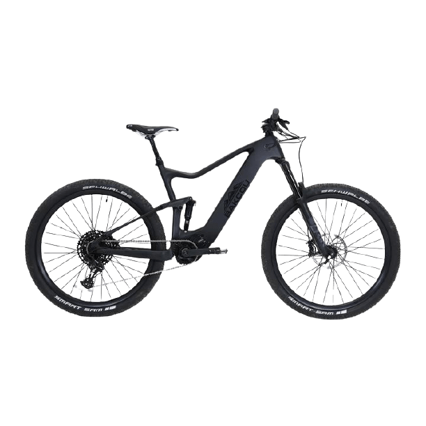 Bakcou Carbon Alpha 500W Lightweight Electric Mountain Bike