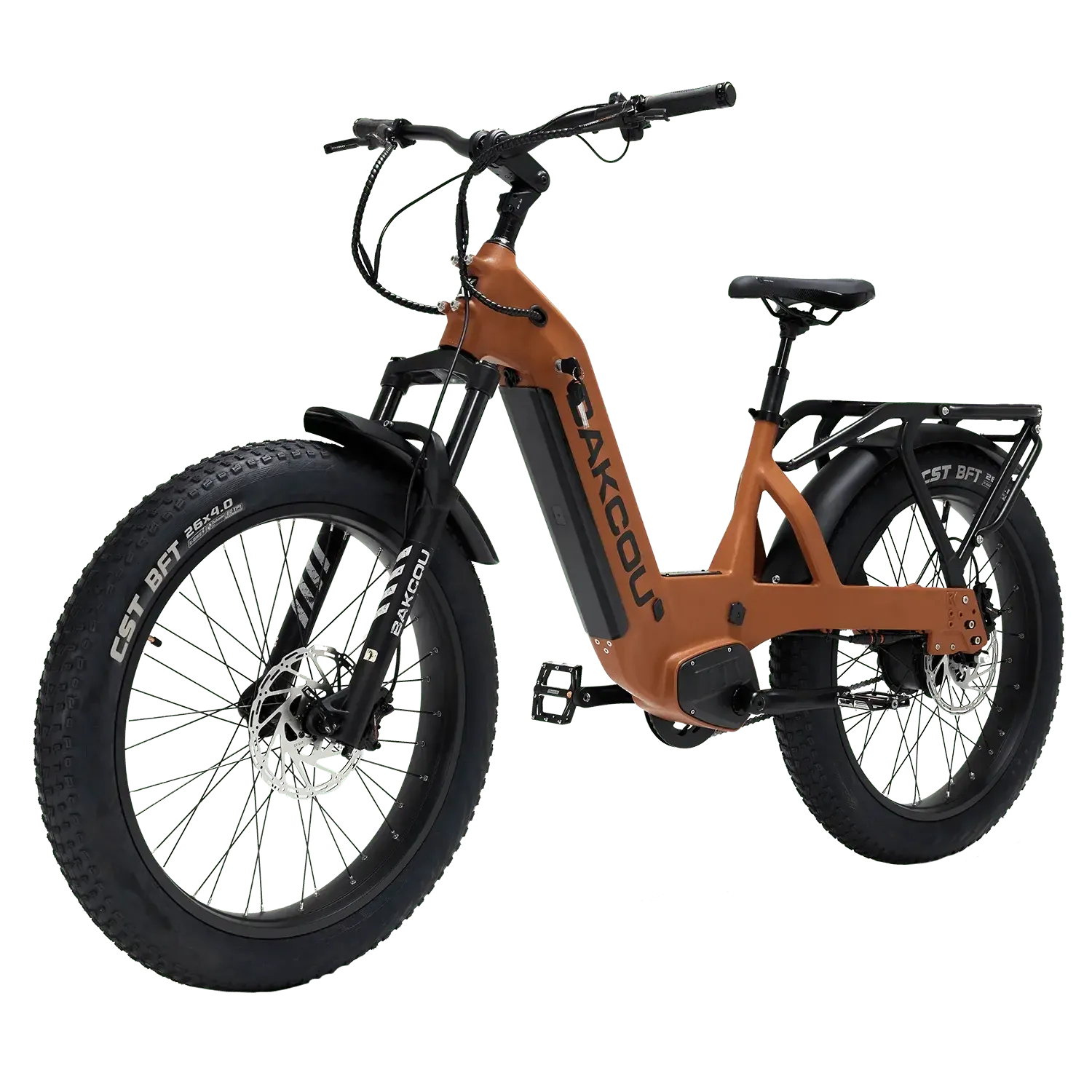 Bakcou FLATLANDER SD Super Duty 52V/20Ah Dual-Speed 750W Hub Motor Step-Through Ebike