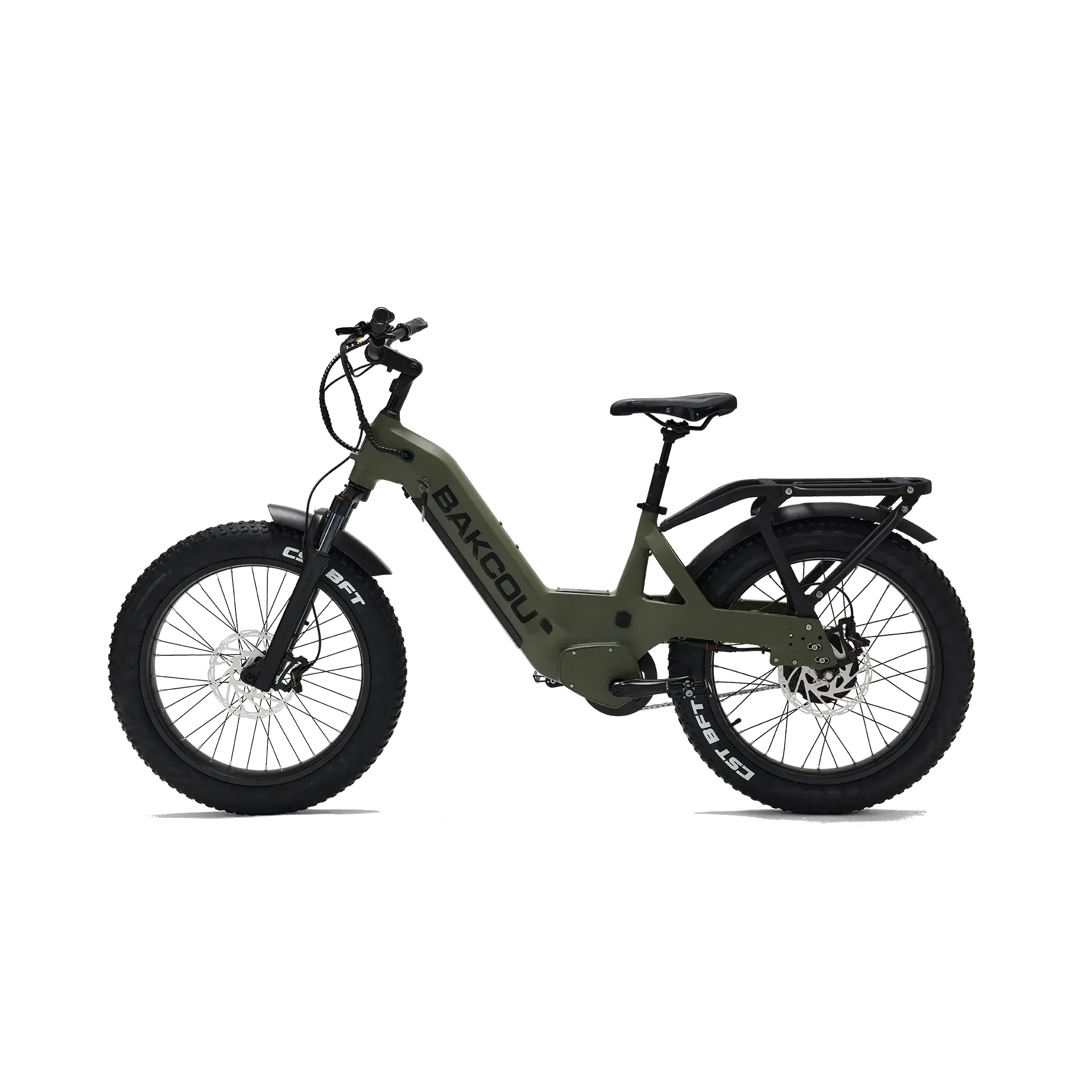 Bakcou FLATLANDER SD Super Duty 52V/20Ah Dual-Speed 750W Hub Motor Step-Through Ebike