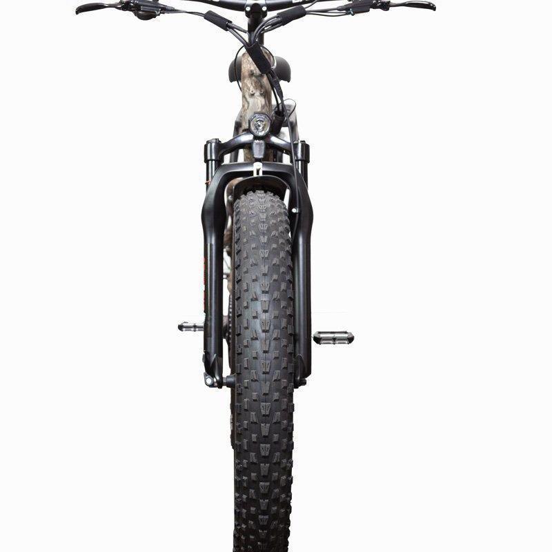 Bakcou Ebikes Flatlander (ST) Step-Through 750W Fat Tire Electric Hunting Bike-fat-Bakcou Ebikes-Front View