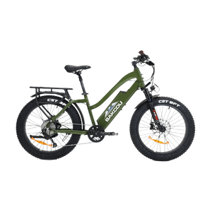 Bakcou-Flatlander-Step-Through-750W-Fat-Tire-Electric-Hunting-Bike-fat-Bakcou-eBikes-Matte-Army-Green-48V17_5Ah-Standard-Right-Side-View