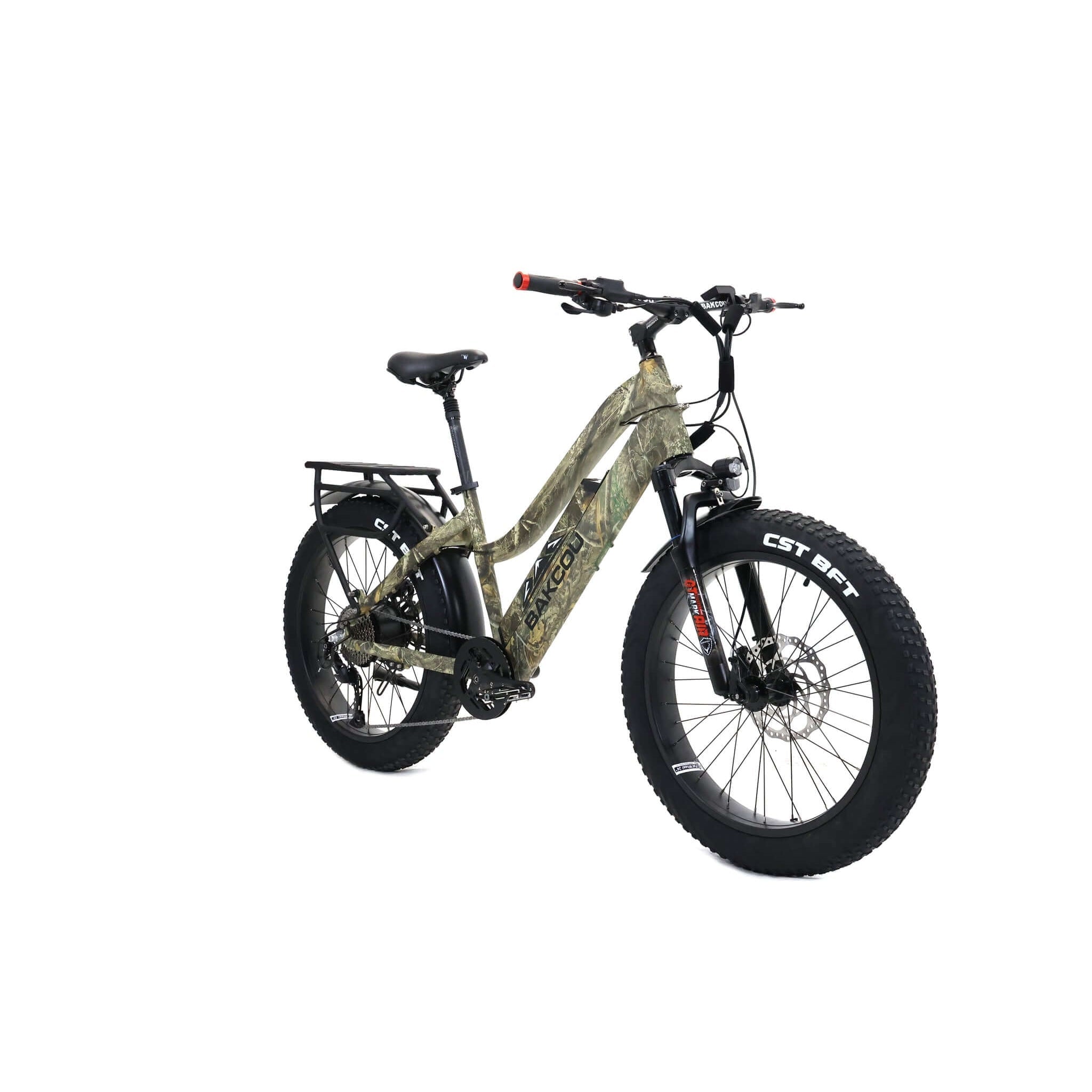 Bakcou Flatlander Step Through 750W Fat Tire Electric Hunting Bike Really Good Ebikes