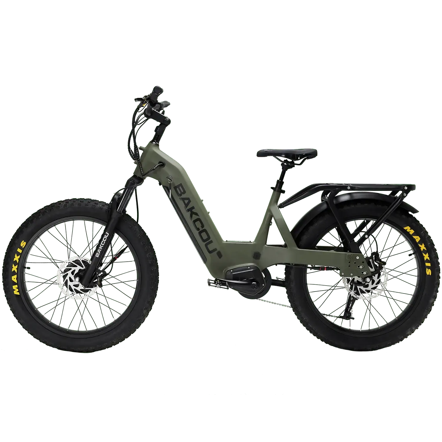 Bakcou Kodiak AWD SD 750W 52V/20Ah Dual Hub Motor Fat Tire Ebike