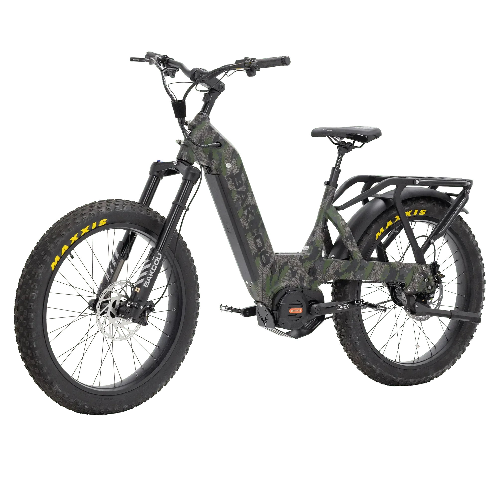 electric hunting bicycle Bakcou MULE JÄGER SD 1000W 52V/20Ah Fat Tire Electric Bike