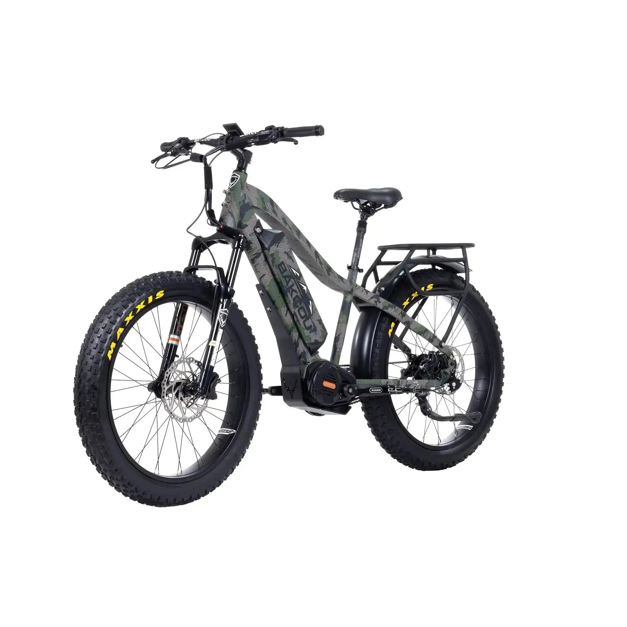 Bakcou Mule Jäger 1000W Mid-Drive Fat Tire Electric Bike