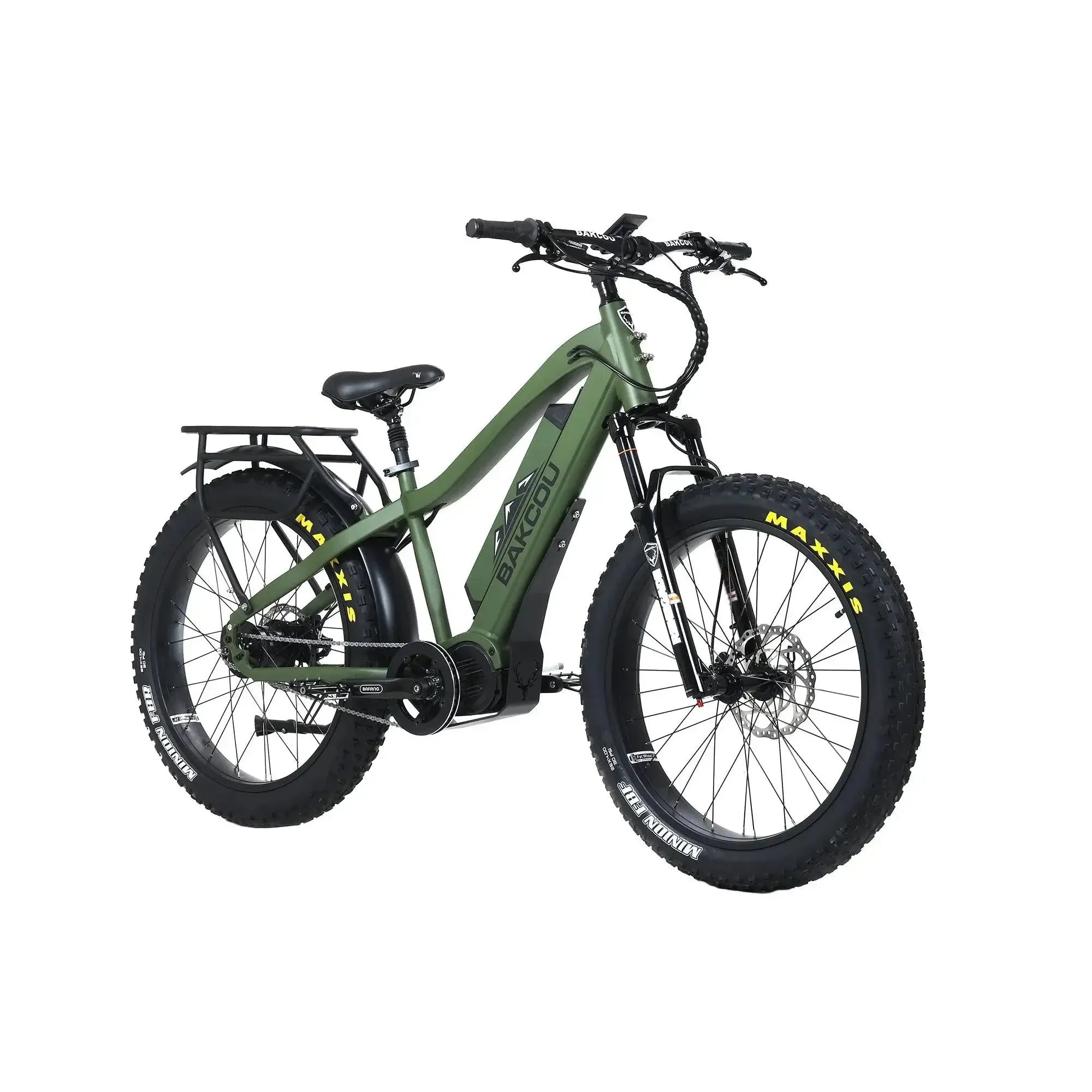 Bakcou Mule Jäger 1000W Mid-Drive Fat Tire Electric Bike