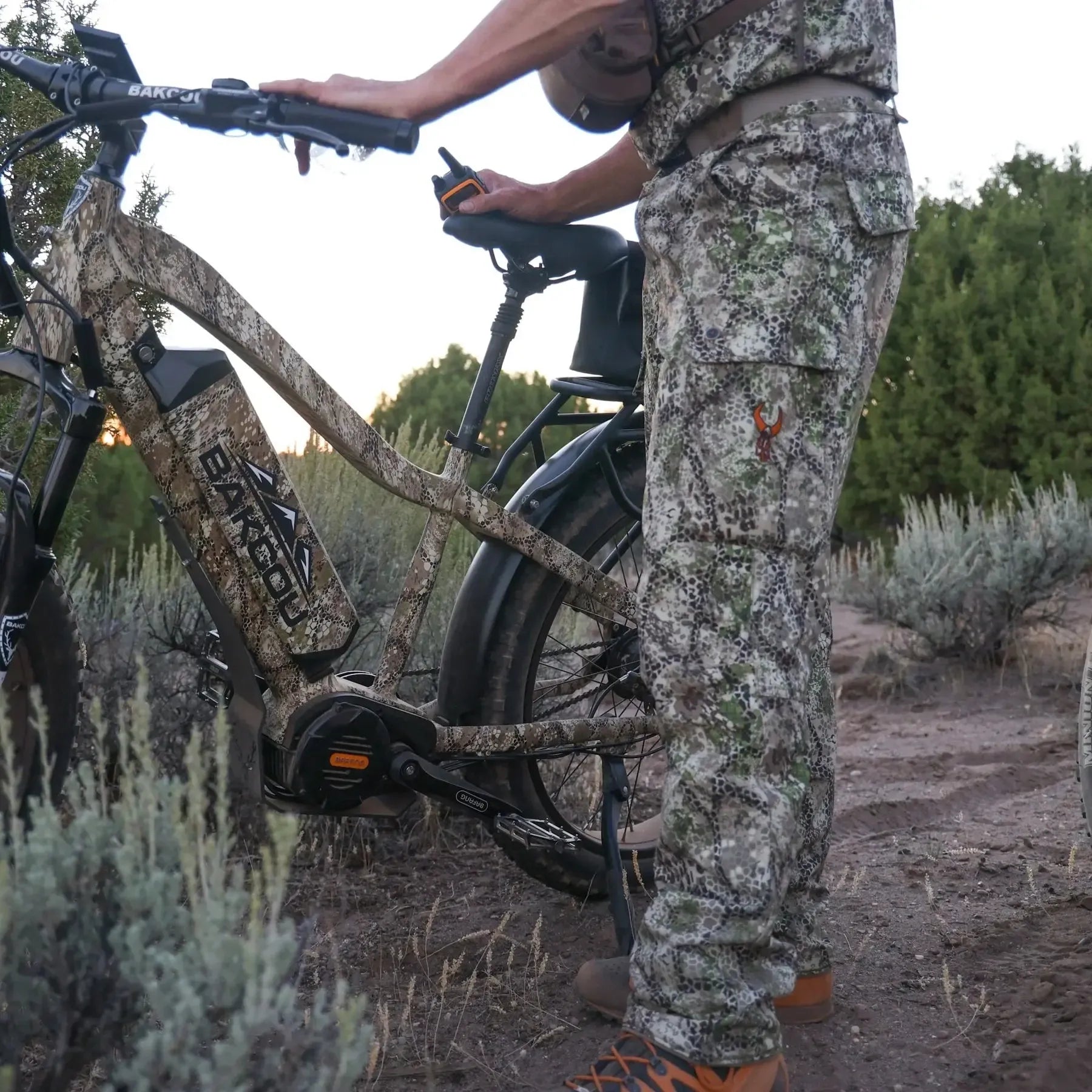 Bakcou Mule Jäger 1000W Mid-Drive Fat Tire Electric Bike