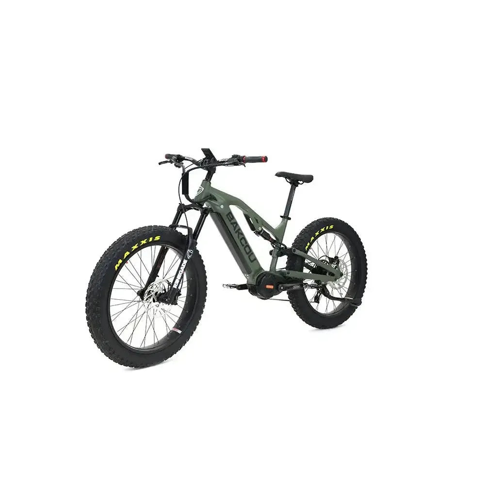 Bakcou Scout Full-Suspension Fat Tire Electric Bike