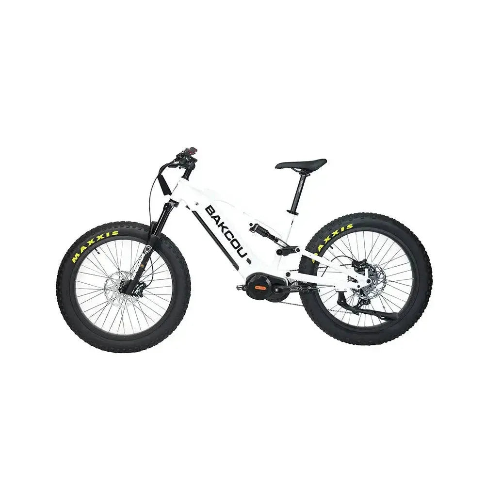 Bakcou Scout Full-Suspension Fat Tire Electric Bike