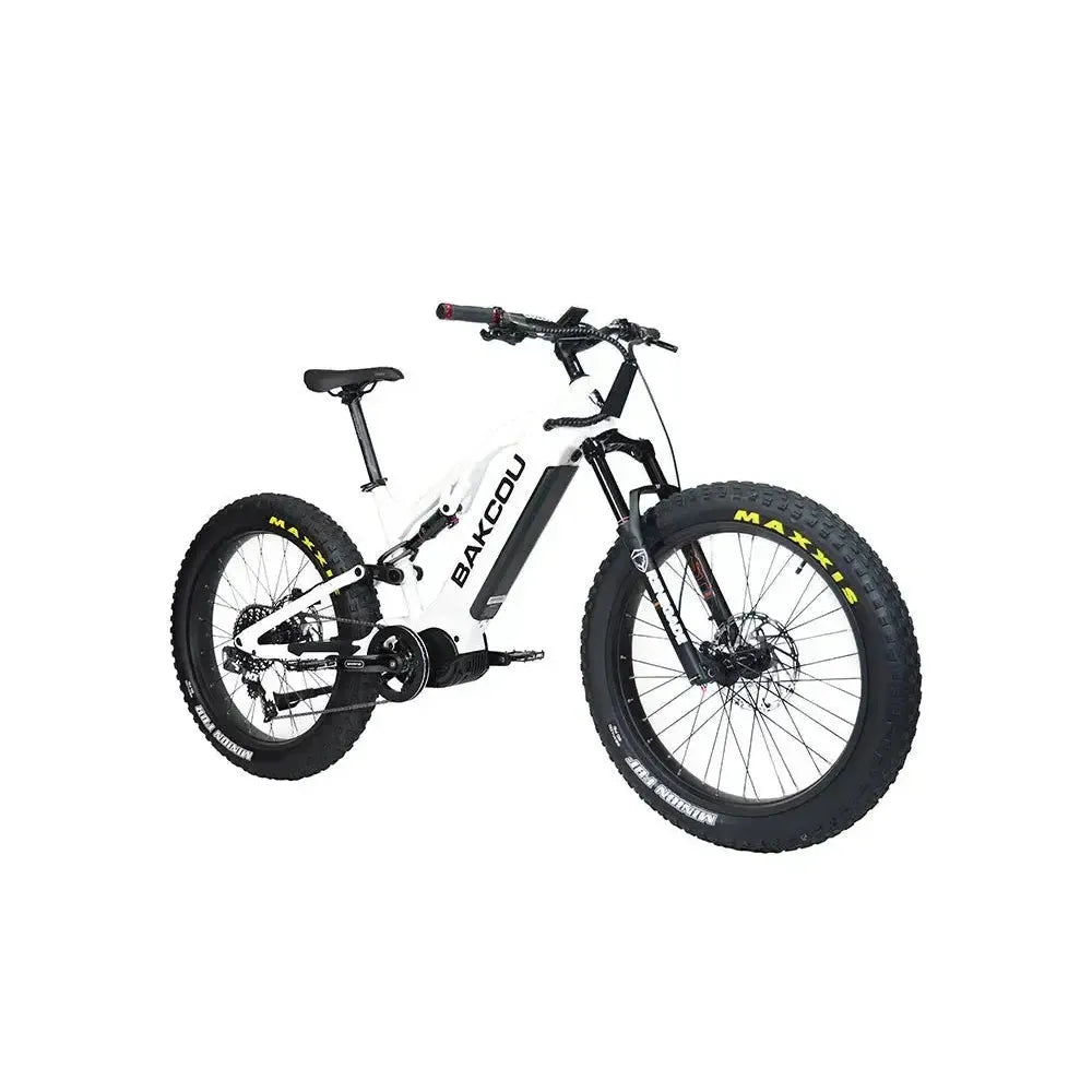 Bakcou Scout Full-Suspension Fat Tire Electric Bike
