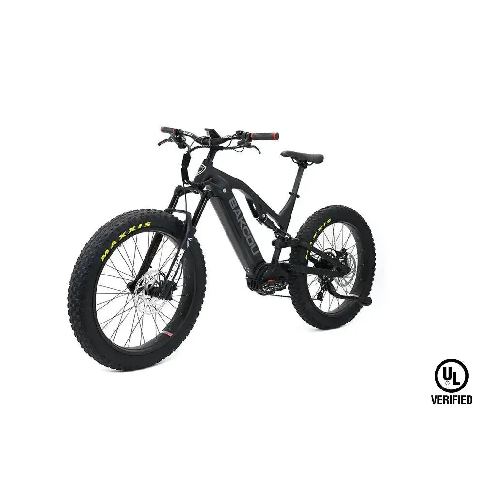 Bakcou Scout Full-Suspension Fat Tire Electric Bike