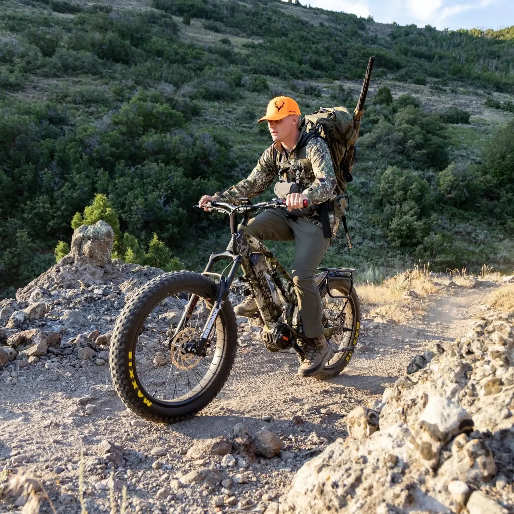 Bakcou Storm G2 840-1200W 48V/17.5-25Ah Full-Suspension Fat Tire E-Bike