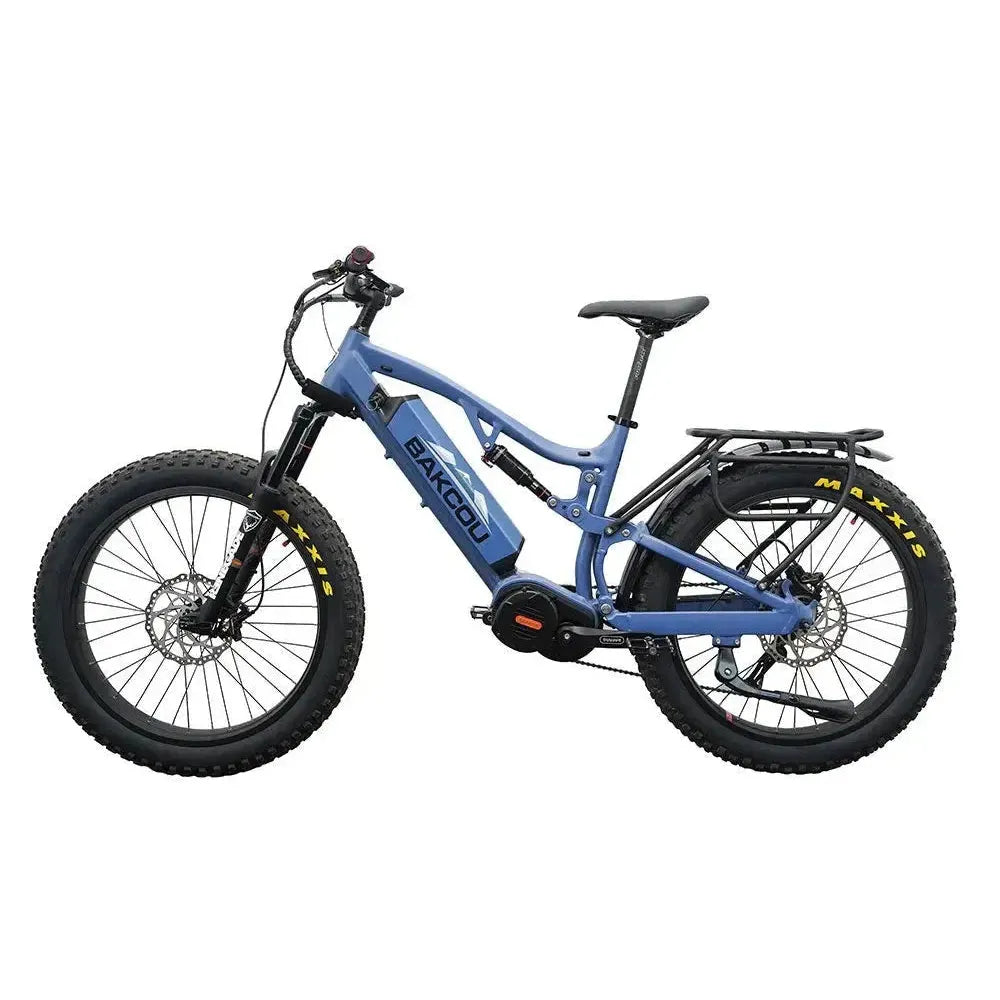 Bakcou Storm G2 840-1200W 48V/17.5-25Ah Full-Suspension Fat Tire E-Bike