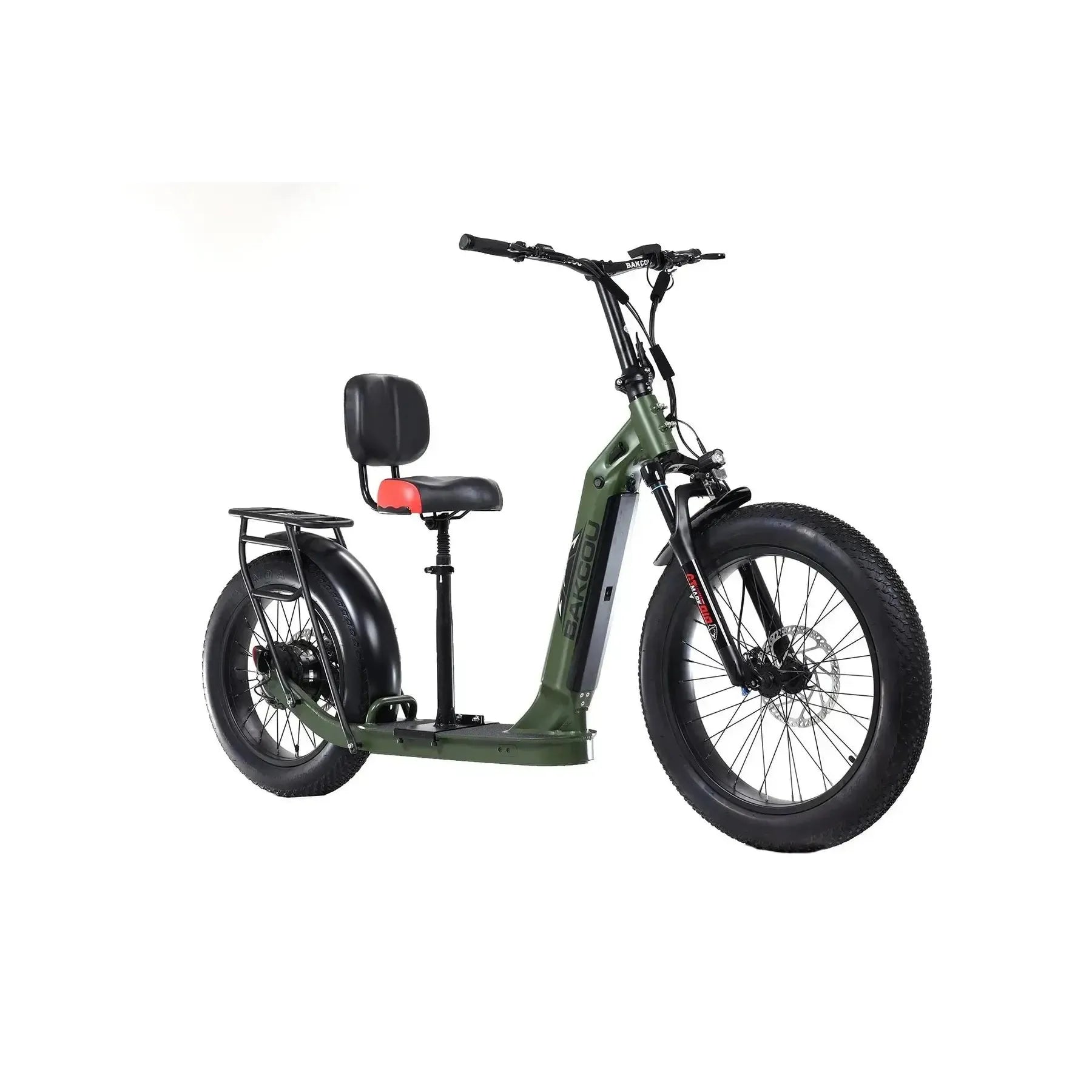 Bakcou Timberwolf AWD 750W 48V/21Ah Fat Tire Electric Scooter