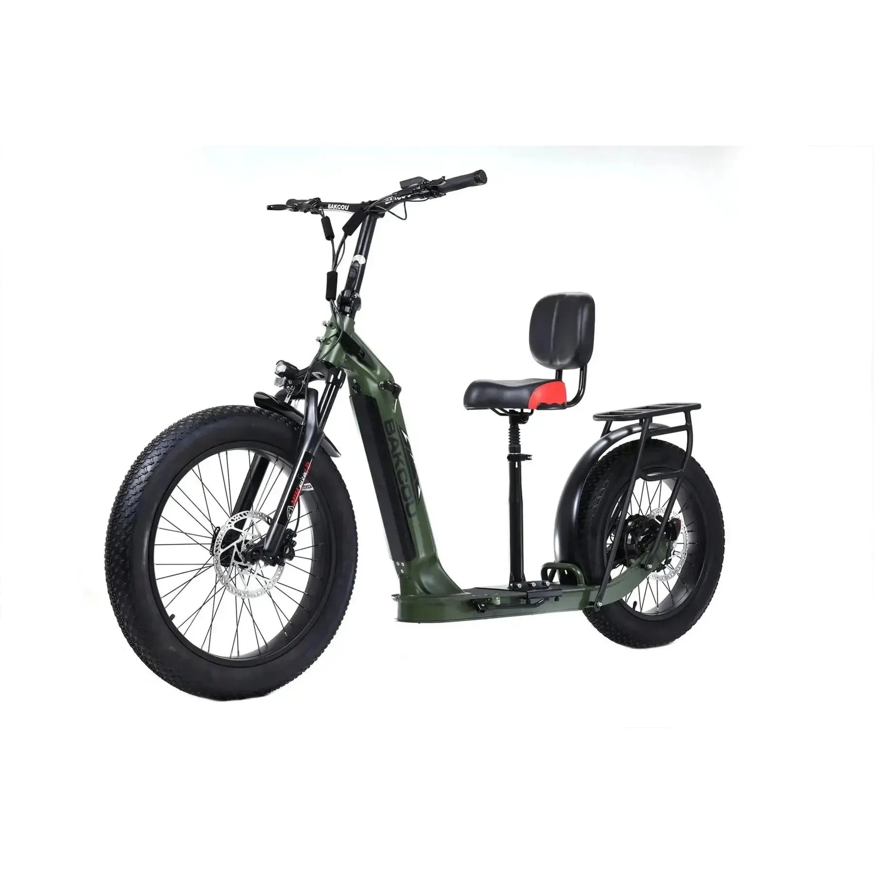 Bakcou Timberwolf AWD 750W 48V/21Ah Fat Tire Electric Scooter
