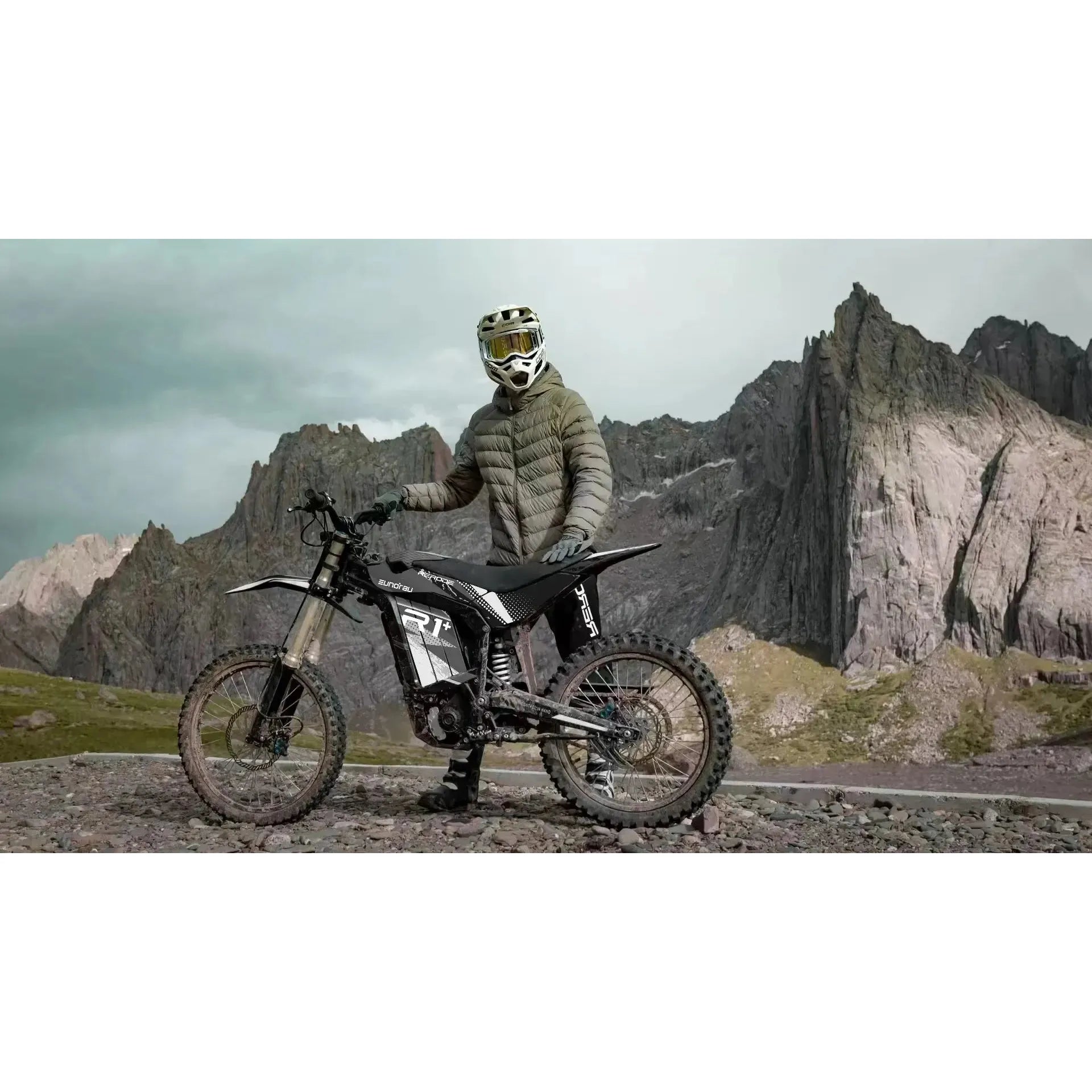 EUNORAU x RERODE R1+ 5000W 72V/40AH Adventure 500Nm Electric Dirt Bike