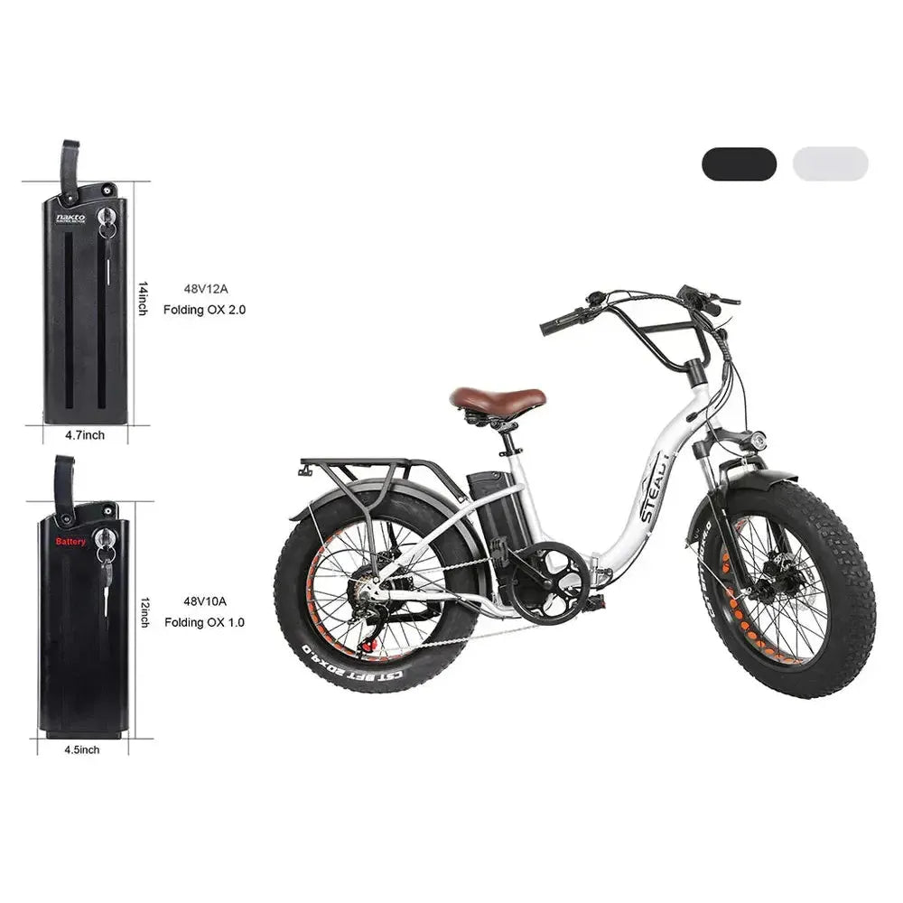 Ebike Battery Replacement for Nakto Folding OX
