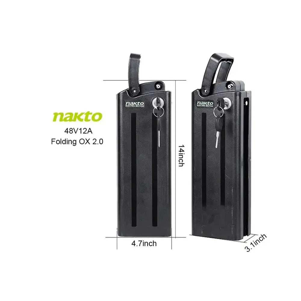 Ebike Battery Replacement for Nakto Folding OX