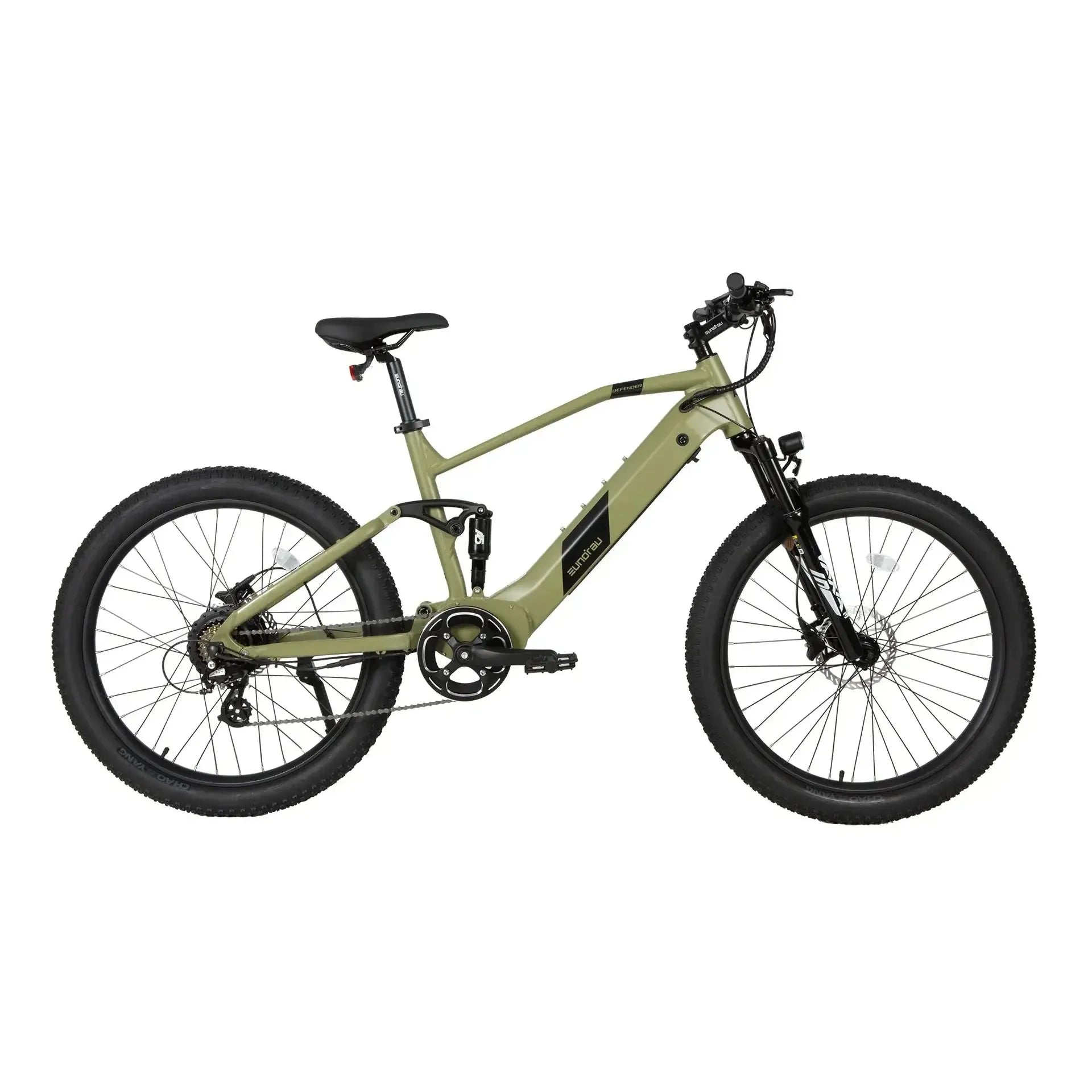 Eunorau Defender 500W Rear Drive Fat Tire Electric Bike