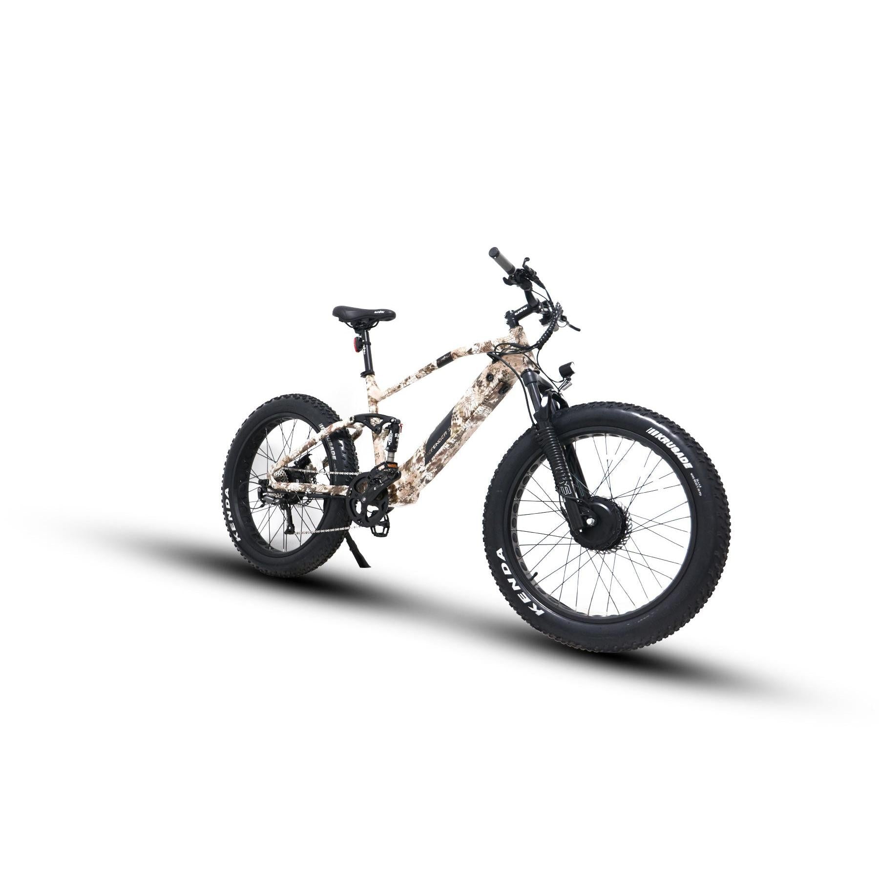 Eunorau Defender S 1500W Dual Motor Fat Tire Electric Bike
