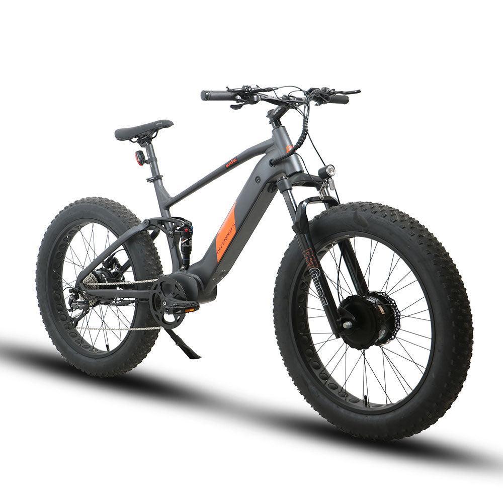Eunorau Defender S 1500W Dual Motor Fat Tire Electric Bike