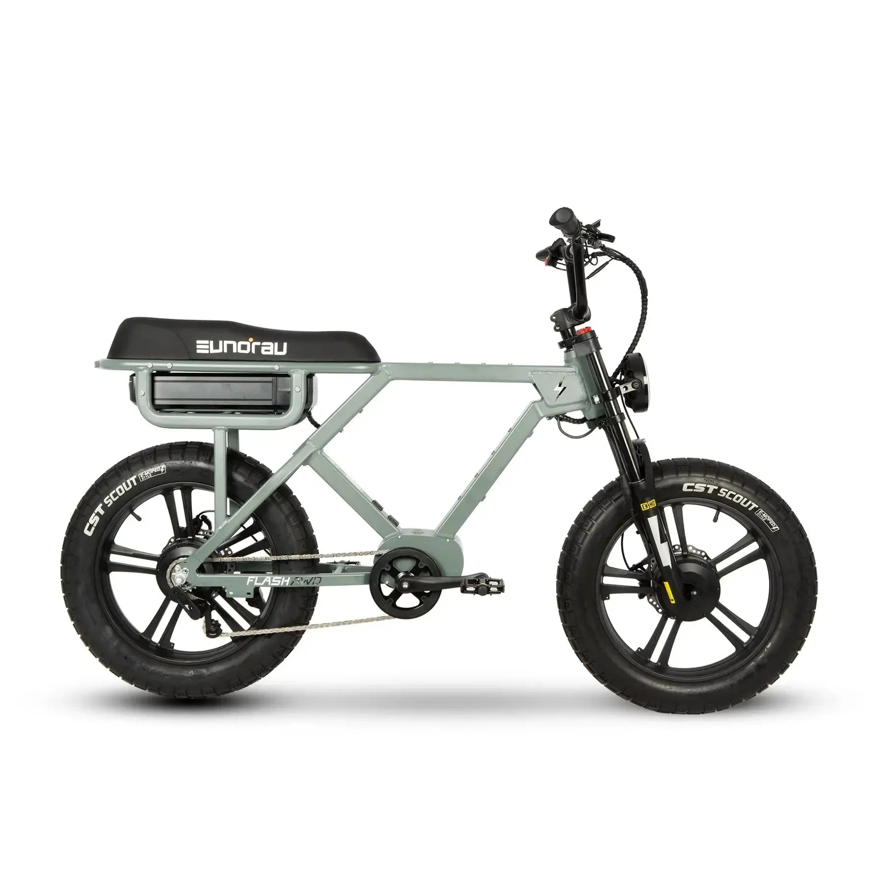 Eunorau Flash AWD 1.0 Duel Motor 1500W 52V/16Ah Fat Tire eBike