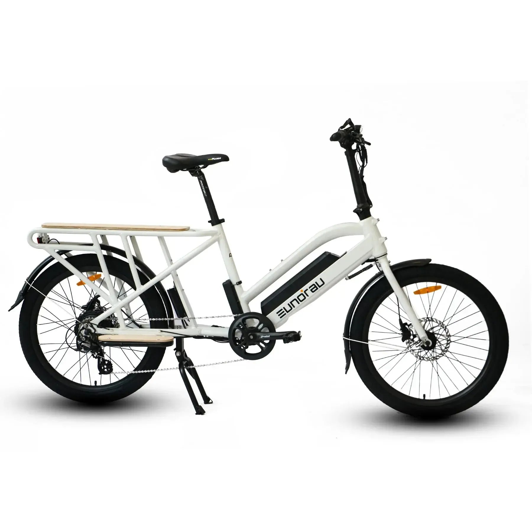 Eunorau Max-Cargo 2.0 750W Electric Cargo Bike w/ Thumb Throttle