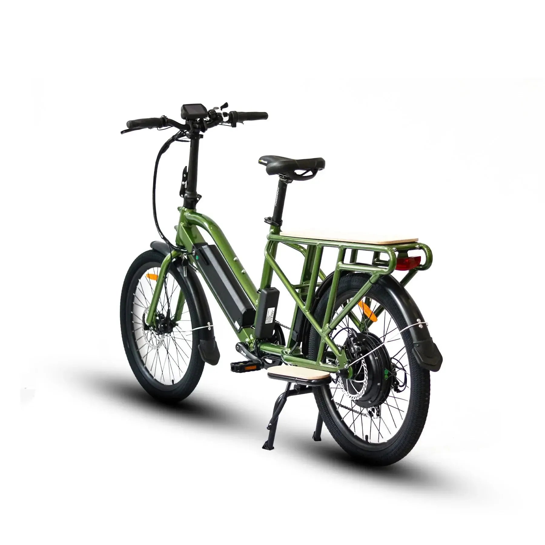 Eunorau Max-Cargo 2.0 750W Electric Cargo Bike w/ Thumb Throttle