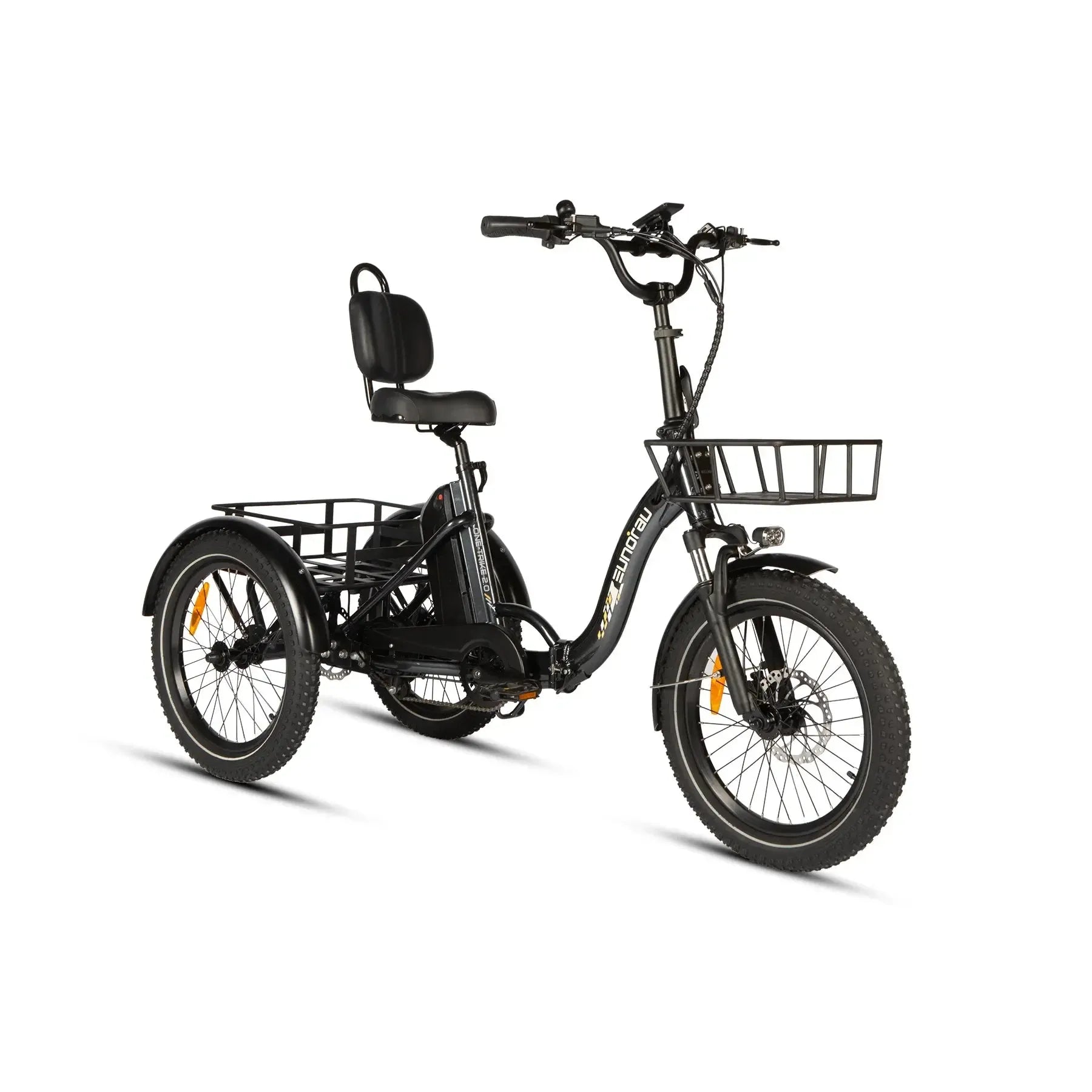 Eunorau ONE-TRIKE 2.0 500W 48V/14.5Ah Folding Electric Trike Half-twist Throttle