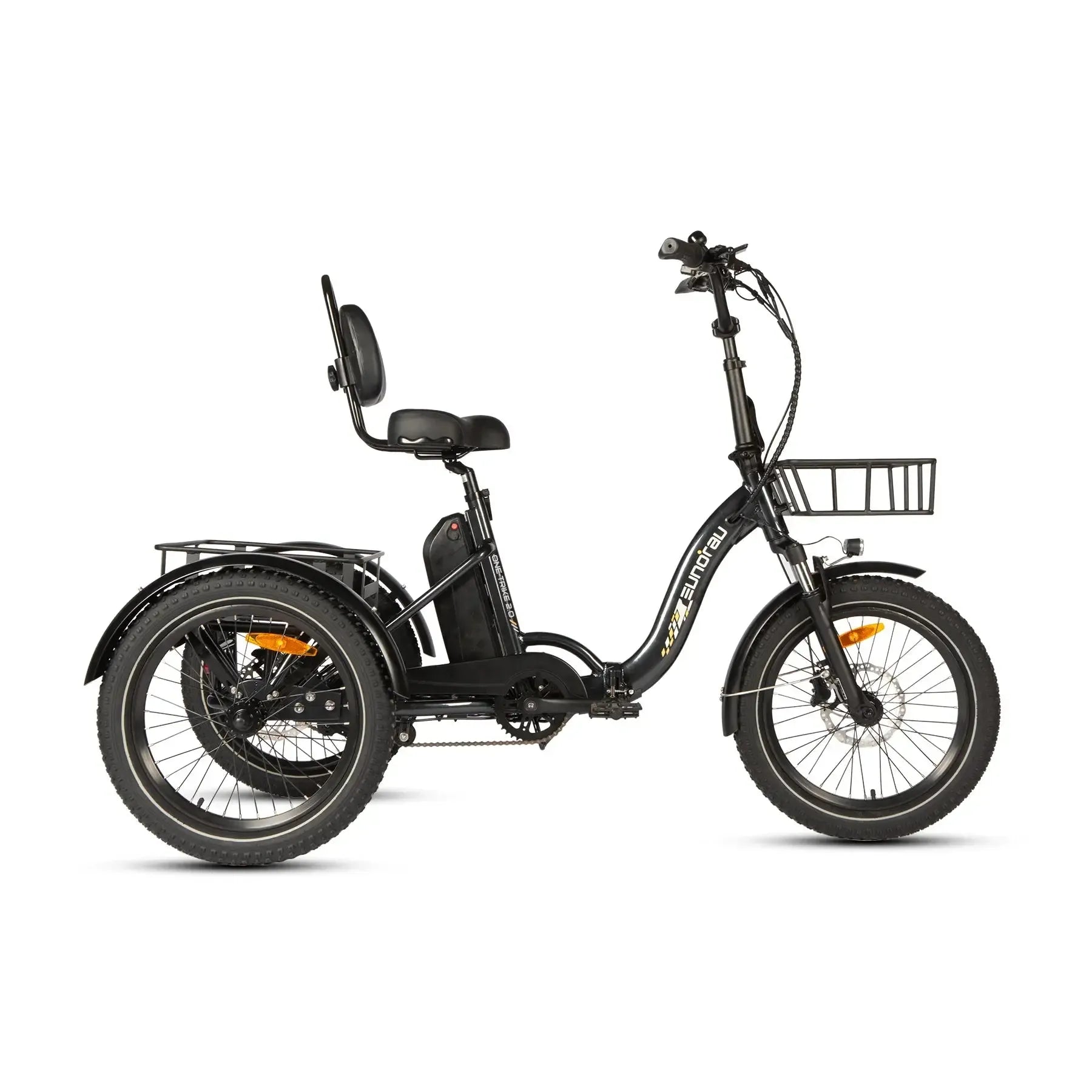 Eunorau ONE-TRIKE 2.0 500W 48V/14.5Ah Folding Electric Trike Half-twist Throttle