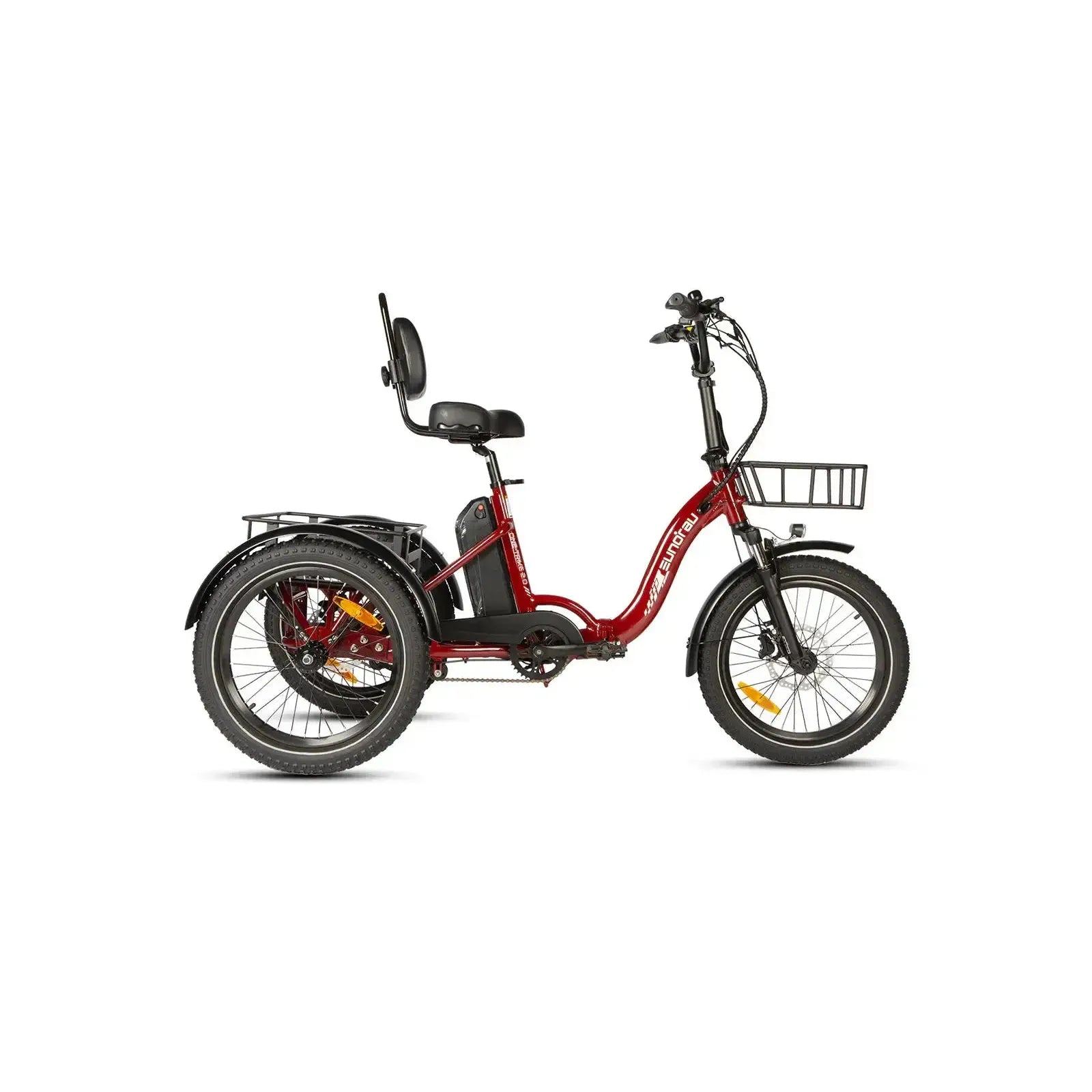Eunorau ONE-TRIKE 2.0 500W 48V/14.5Ah Folding Electric Trike Half-twist Throttle