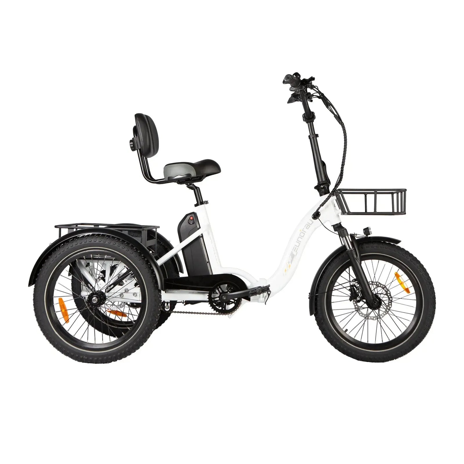 Eunorau ONE-TRIKE 2.0 500W 48V/14.5Ah Folding Electric Trike Half-twist Throttle