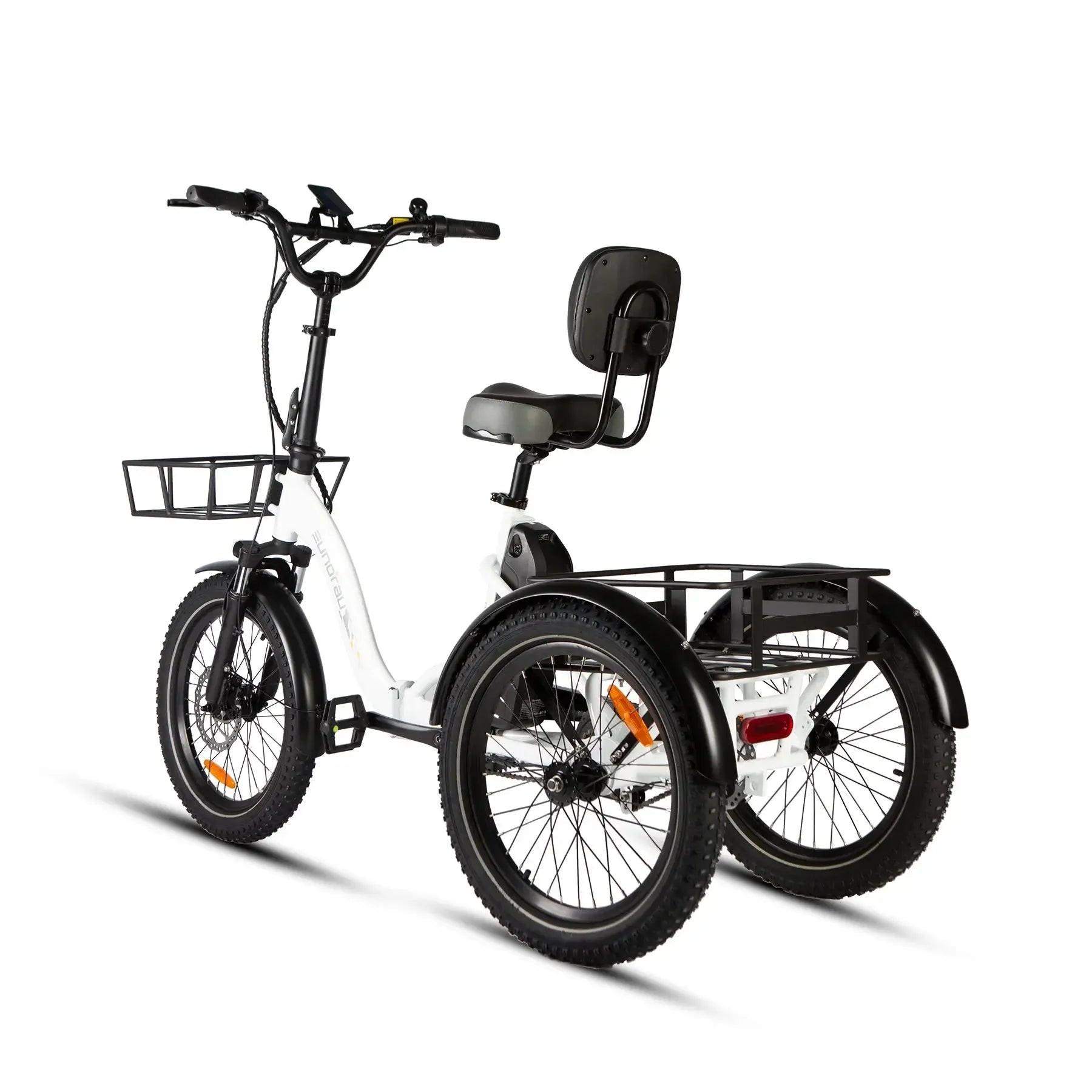 Eunorau ONE-TRIKE 2.0 500W 48V/14.5Ah Folding Electric Trike Half-twist Throttle