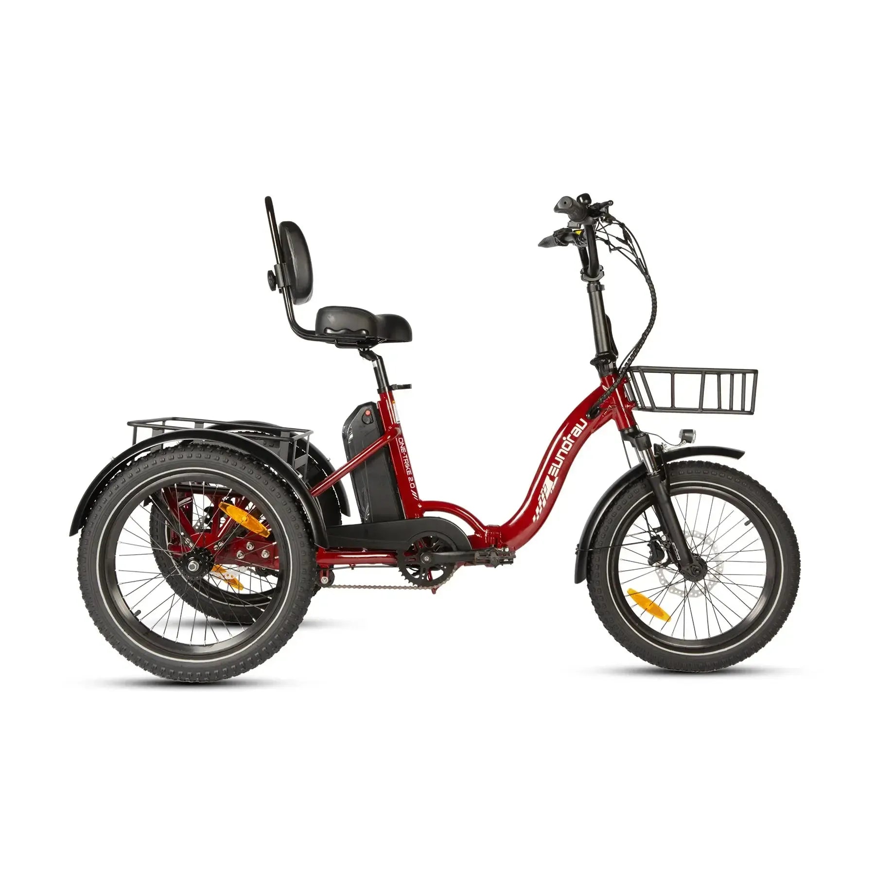 Eunorau ONE-TRIKE 2.0 500W 48V/14.5Ah Folding Electric Trike Half-twist Throttle