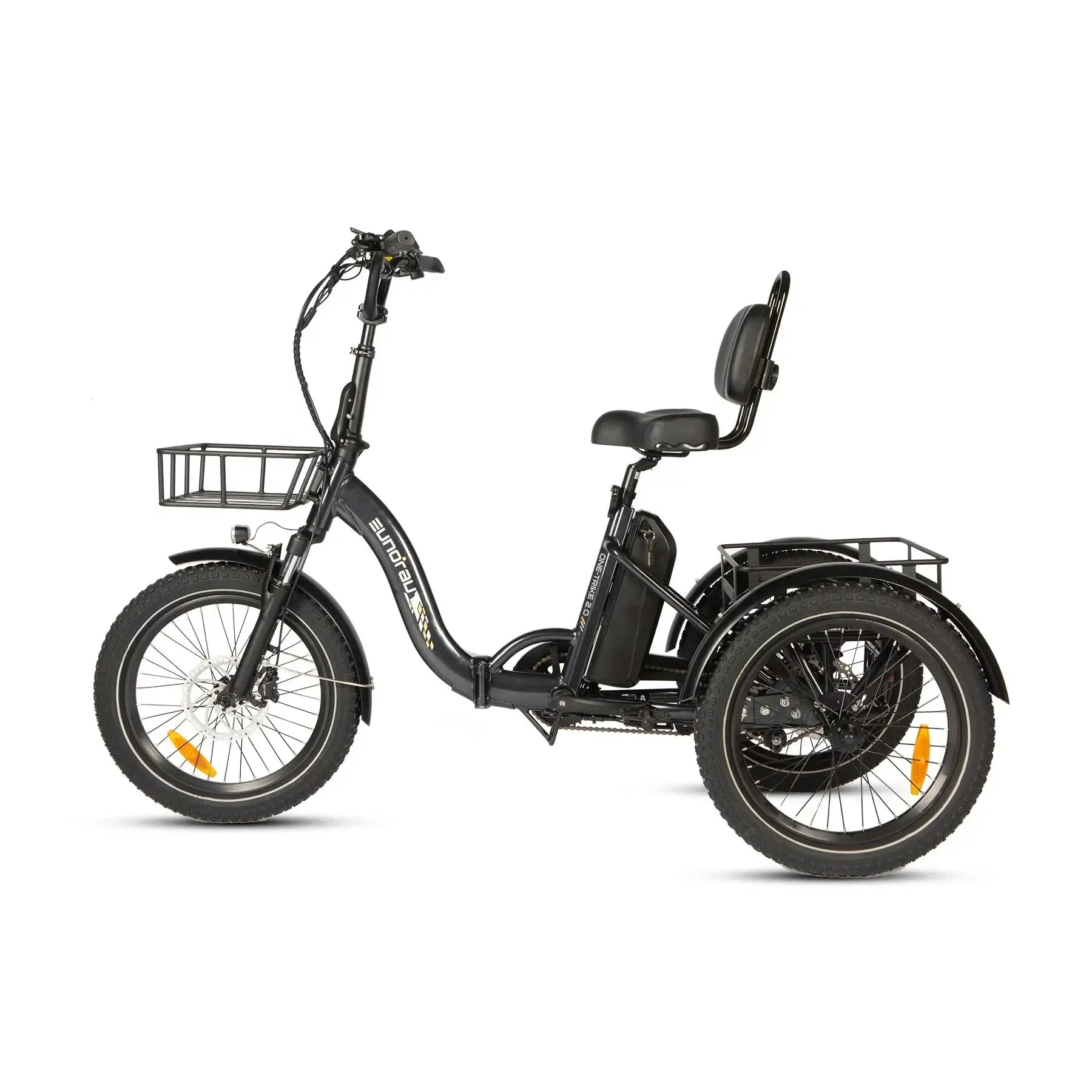 Eunorau ONE-TRIKE 2.0 500W 48V/14.5Ah Folding Electric Trike Half-twist Throttle