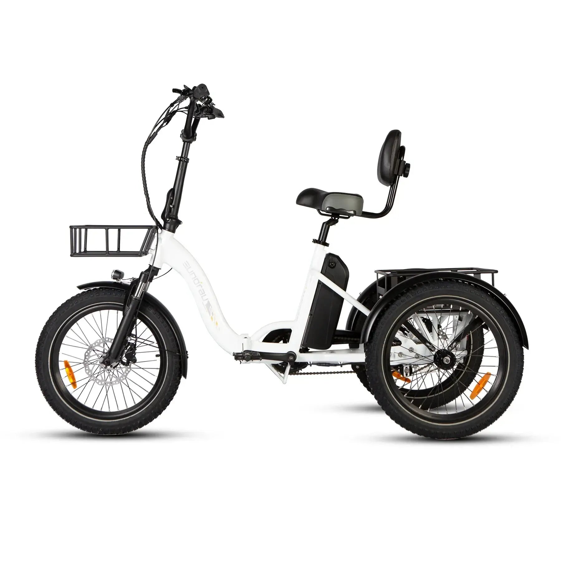 Eunorau ONE-TRIKE 2.0 500W 48V/14.5Ah Folding Electric Trike Half-twist Throttle